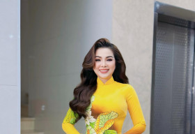 Trở về từ Mrs Globe 2024, hoa hậu Ngọc Trang khoe nhan sắc thăng hạng   