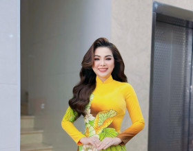 Trở về từ Mrs Globe 2024, hoa hậu Ngọc Trang khoe nhan sắc thăng hạng   