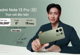 Xiaomi ra mắt phiên bản Redmi Note 13 Pro 5G đặc biệt cùng cơ hội giao lưu BamBam tại Malaysia