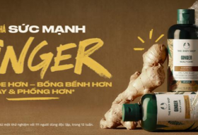 The Body Shop ra mắt dòng chăm sóc thuần chay Ginger với sức mạnh từ rễ gừng Madagascar