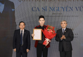 Nguyên Vũ ‘lên chức’ Phó viện Viện Phát Triển Doanh Nghiệp và Tài Năng Việt Nam