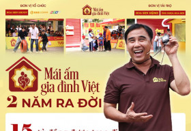 MC Quyền Linh xúc động với 2 năm đầy nước mắt và nụ cười của “Mái Ấm Gia Đình Việt”