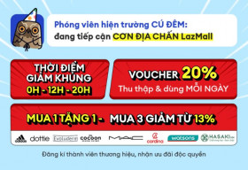 Lazada mở đại tiệc ‘sale sinh nhật’ – Giảm sâu, freeship toàn sàn, săn sale cực đã