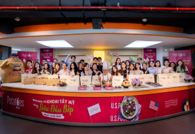 Đông đảo bạn trẻ háo hức với món ngon từ Khoai tây Mỹ