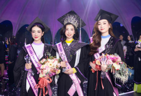 Tân Hoa khôi Sinh viên Việt Nam 2024 Đặng Quỳnh Anh tỏa sáng với vẻ đẹp tri thức