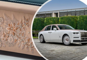 Rolls-Royce giới thiệu mẫu xe độc bản Phantom Dentelle, tôn vinh nghệ thuật trang trí ren