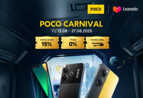 POCO khởi động chiến dịch POCO Carnival 2025, ưu đãi hấp dẫn mừng thương hiệu 7 tuổi