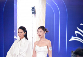 Thí sinh Gen Z – Nguyễn Phương Anh liều rủ siêu mẫu Hà Anh lên sàn diễn