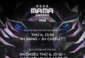 Chủ thẻ Visa toàn cầu được ưu tiên mua vé sớm tham dự 2025 MAMA AWARDS