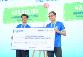 CapitaLand hỗ trợ 97.000 đô la Mỹ cho trẻ em và học sinh có hoàn cảnh khó khăn