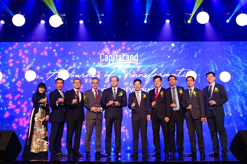 Các khách mời danh dự CapitaLand Việt Nam kỷ niệm 25 năm, hỗ trợ 25.000 đô la Singapore cho các trường CapitaLand Hope
