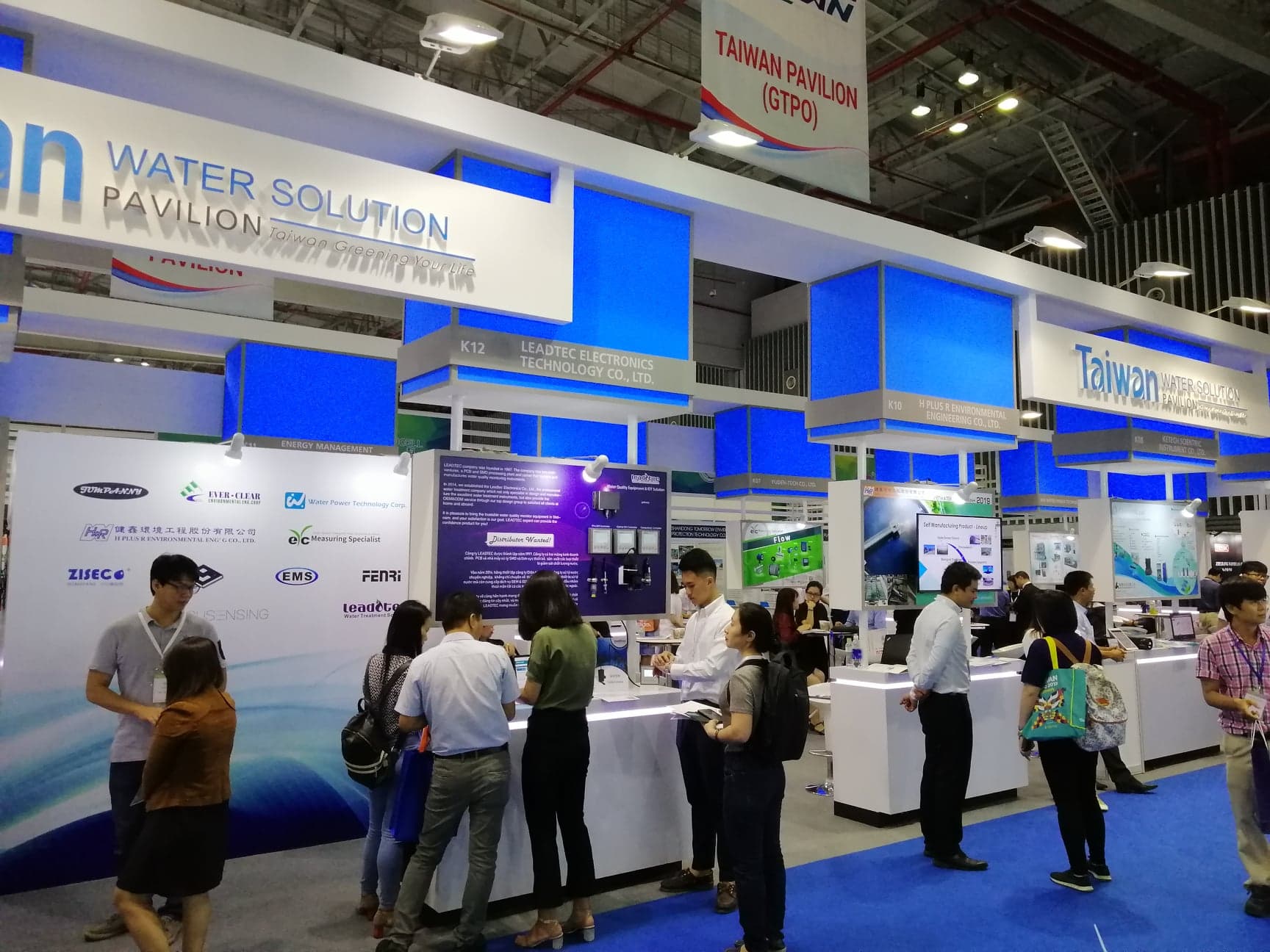 VIETWATER 2019 Văn phòng dự án Xanh Đài Loan (GTPO) tham gia triển lãm VIETWATER 2019