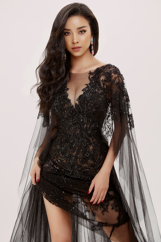 a hau thuy an 9 Á hậu Thúy An lột xác đẹp lạ với hình tượng mới trước thềm Miss Intercontinental 2019