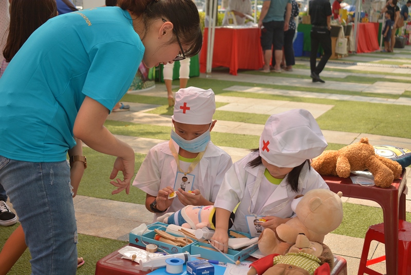 sự kiện All She Wants sự kiện cộng đồng allshewants Saigon Childrens Charity CapitaLand Vietnam 3 Hơn 1000 người tham dự sự kiện All She Wants ủng hộ trẻ em gái tới trường
