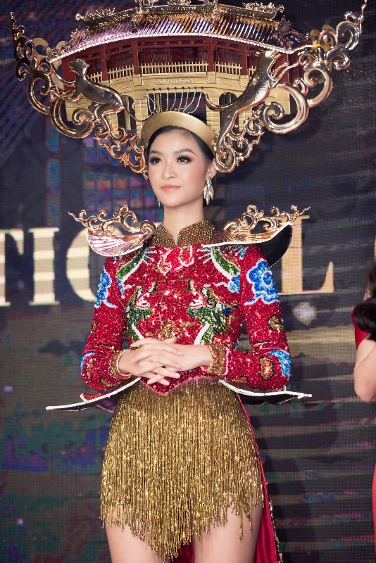 A HAU KIEU LOAN Chiêm ngưỡng 7 bộ quốc phục chinh chiến thế giới năm 2019 của các người đẹp Việt