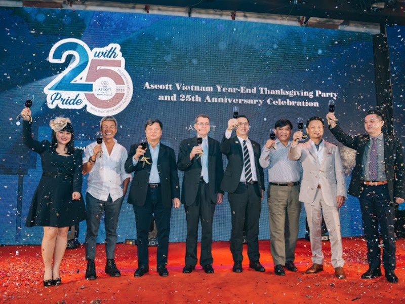 Các đối tác thương mại và Đại Sứ các nước chúc mừng Ascott 25 năm tại Việt Nam Ascott kỷ niệm 25 năm hoạt động tại Việt Nam, cam kết xây dựng tương lai bền vững hơn