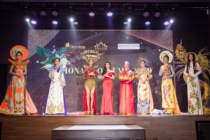 QUOC PHUC VIET NAM Chiêm ngưỡng 7 bộ quốc phục chinh chiến thế giới năm 2019 của các người đẹp Việt