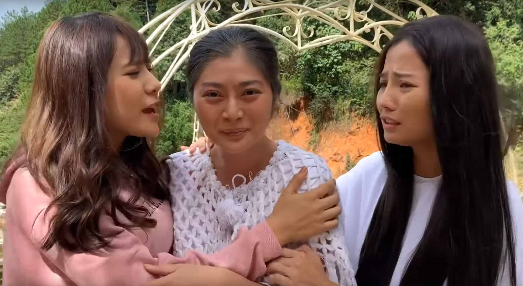 Thanh Trúc thành mẹ Thanh Trúc không dám đẻ sau khi đóng phim Lời nguyền lúc 0 giờ