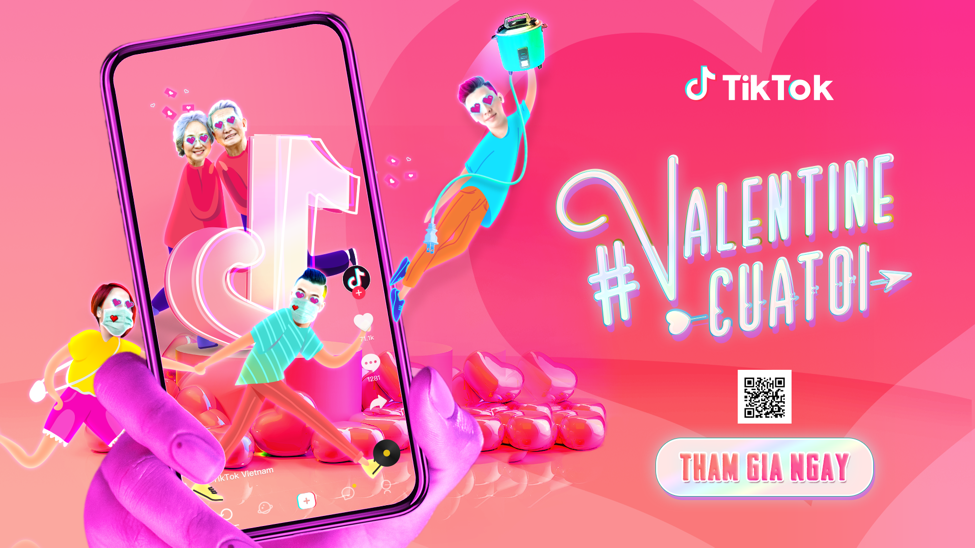 TikTok Valentine Valentine 2020 ngập tràn tình yêu với chiến dịch #Valentinecuatoi của TikTok   