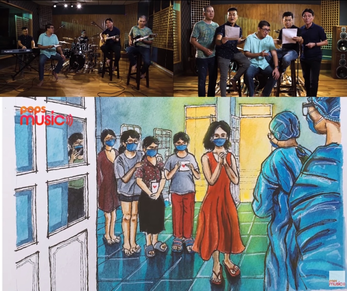 MV Ngộ Chỉ trong tháng 5 đã có 3 MV chống Covid quy tụ đông đảo nghệ sĩ hàng đầu Việt Nam