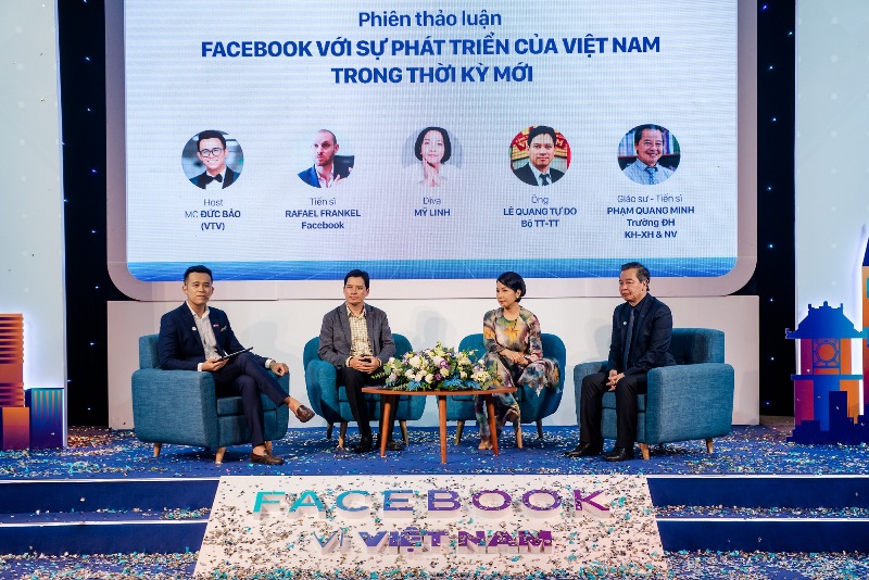 Phiên thảo luận  Facebook với sự phát triển của Việt Nam trong thời kỳ mới  1 Facebook ra mắt chiến dịch Facebook vì Việt Nam