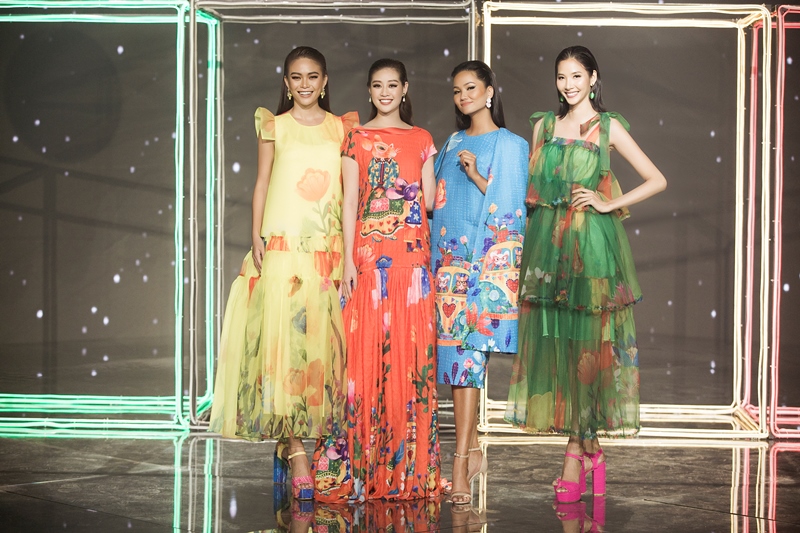 Hoa hau Khanh Van 18 Hoa hậu Khánh Vân tái xuất sàn diễn thời trang sau nửa năm đăng quang