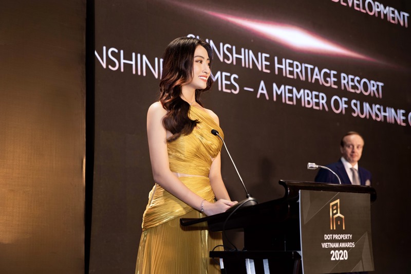 LUONG THUY LINH 11 Hoa hậu Lương Thuỳ Linh lấn sân thị trường bất động sản