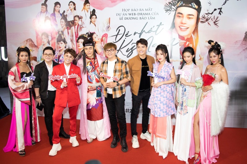 le duong bao lam 8 Đàm Vĩnh Hưng, Lý Nhã Kỳ, Trường Giang đến mừng Lê Dương Bảo Lâm ra mắt web drama đầu tay