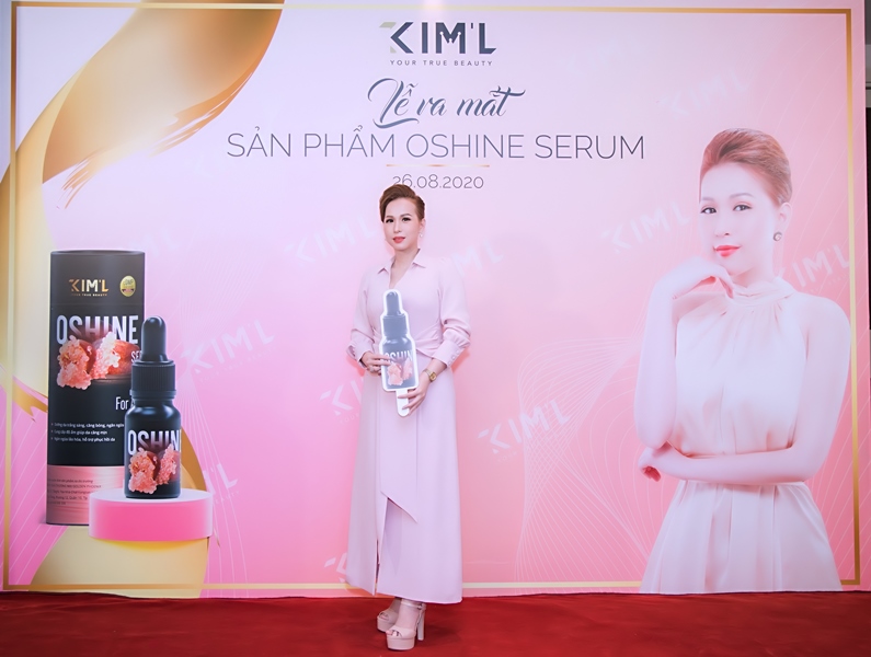 CEO LIÊN KIM LINH KIM’L Cosmetics ra mắt sản phẩm Oshine Serum – bước tiến mới trong việc chăm sóc và bảo vệ làn da