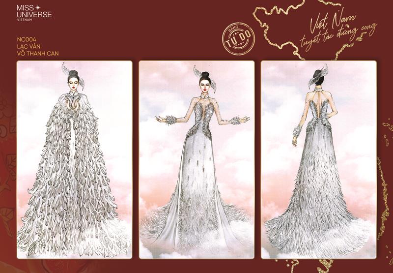 NC 03 Lac Van Công bố Top 16 Bảng Tự Do cuộc thi thiết kế trang phục dân tộc tại Miss Universe 2020