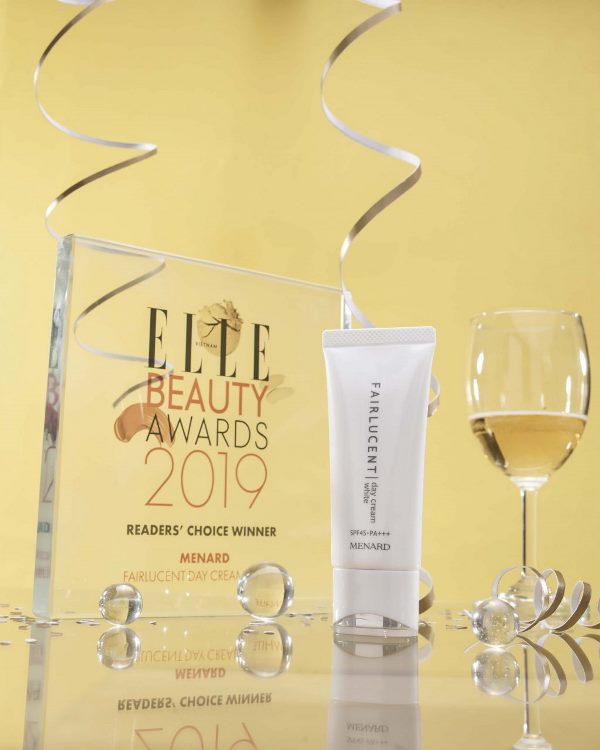 mỹ phẩm Fairlucent Menard 1 Bạn biết gì về Fairlucent   Dòng sản phẩm làm trắng trị nám ELLE Beauty Awards tôn vinh hai năm liên tiếp?