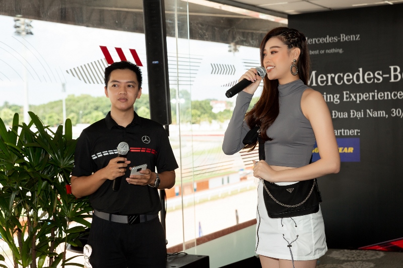 Hoa hau Khanh Van19 Hoa hậu Khánh Vân cá tính với trang phục thể thao đi sự kiện