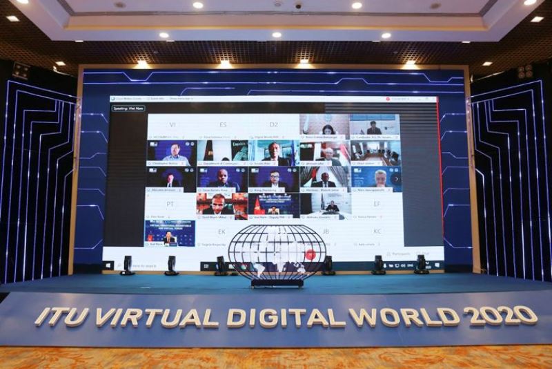 Lần đầu tiên Hội nghị và Triển lãm Thế giới Số được tổ chức trực tuyến trên nền tảng công nghệ do các doanh nghiệp Việt Nam Phát Triển Huawei nỗ lực trong việc mang lại 5G xanh và 5G tốt hơn