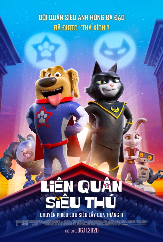 Poster LQST Liên Quân Siêu Thú   Những siêu anh hùng dành cho trẻ em sắp tới Việt Nam