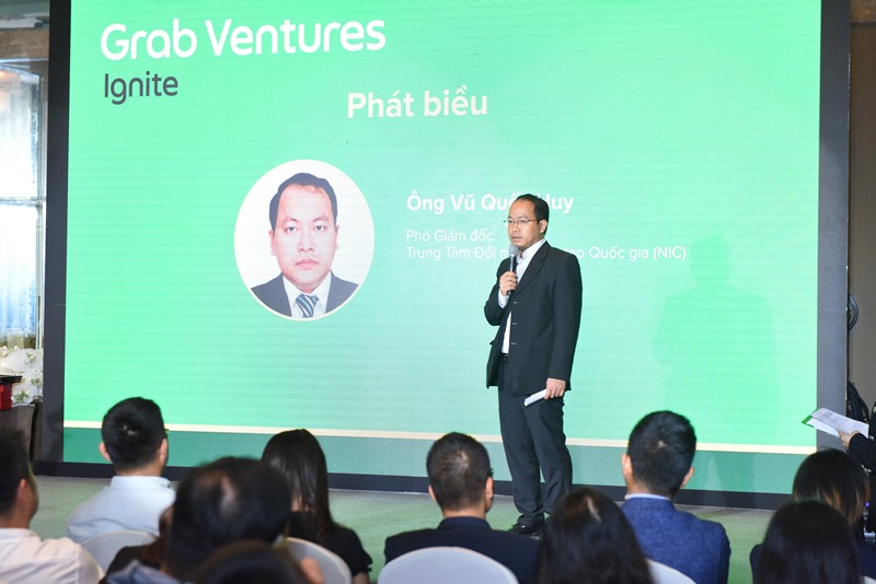 4 Ông Vũ Quốc Huy Phó Giám đốc Trung tâm Đổi mới Sáng tạo Quốc gia Việt Nam Grab công bố những startup xuất sắc nhất của chương trình Grab Ventures Ignite mùa 1
