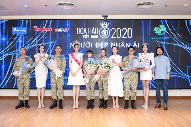 TOP 3 VÀ NGƯỜI ĐẸP NHÂN ÁI GIAO LƯU 7 Top 3 Hoa hậu Việt Nam 2020 thực hiện chuyến đi từ thiện đầu tiên sau đăng quang