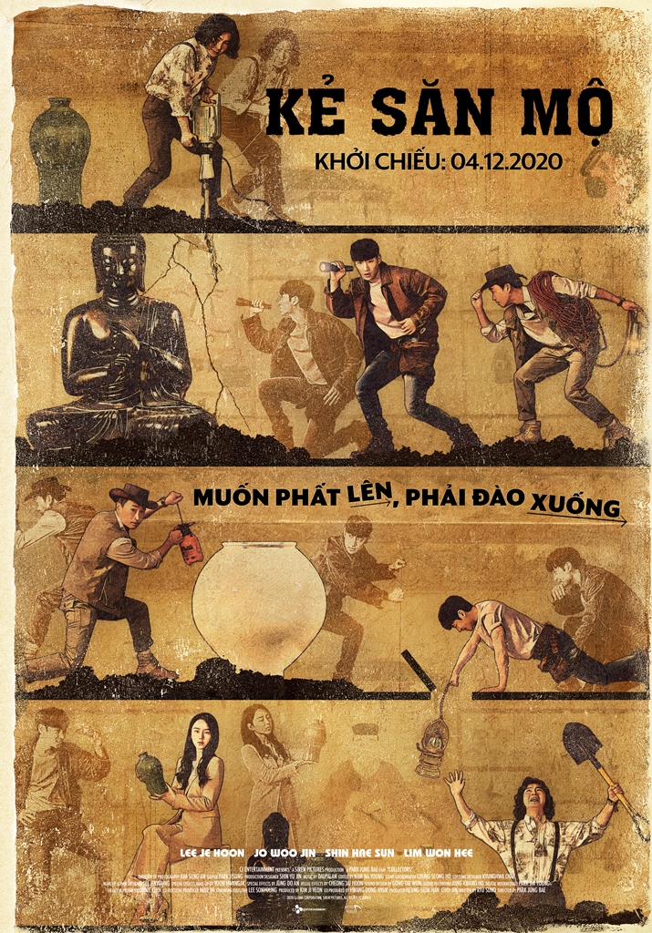Teaser Poster Kẻ Săn Mộ   Bộ phim dẫn đầu lượng đặt vé tại Hàn đầu tháng 11 sắp tới Việt Nam