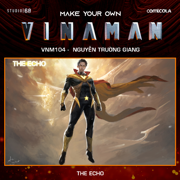 VNM0104 Top 25 thiết kế trang phục siêu anh hùng VINAMAN chính thức lộ diện