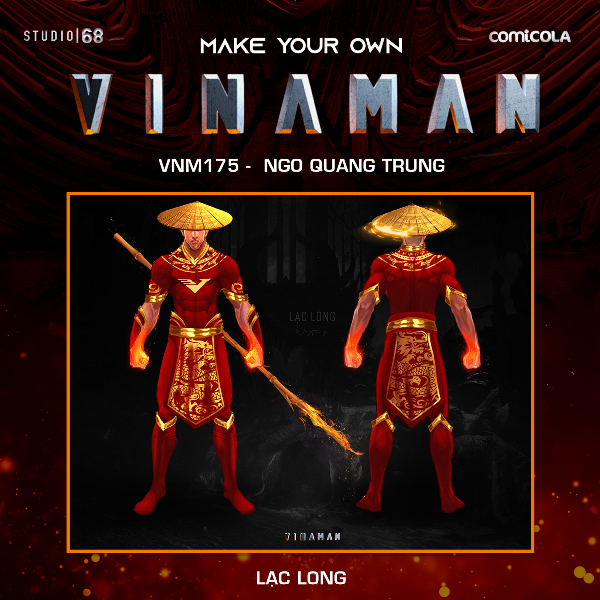 VNM0175 Top 25 thiết kế trang phục siêu anh hùng VINAMAN chính thức lộ diện