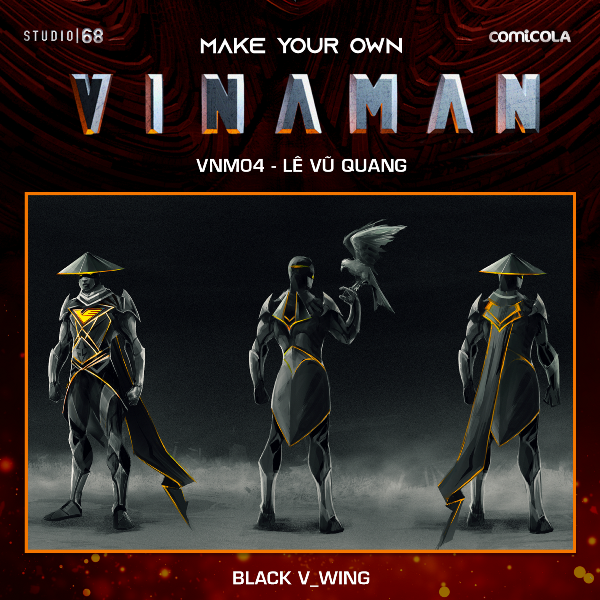 VNM04 Top 25 thiết kế trang phục siêu anh hùng VINAMAN chính thức lộ diện
