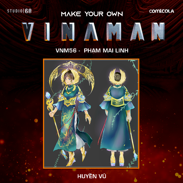 VNM056 Top 25 thiết kế trang phục siêu anh hùng VINAMAN chính thức lộ diện