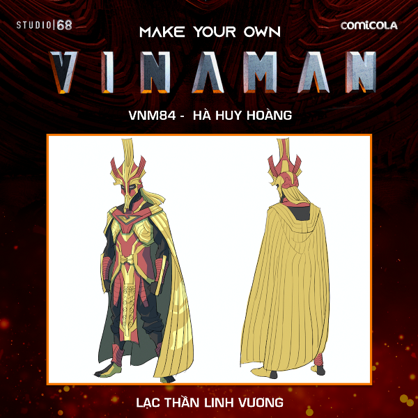 VNM084 Top 25 thiết kế trang phục siêu anh hùng VINAMAN chính thức lộ diện
