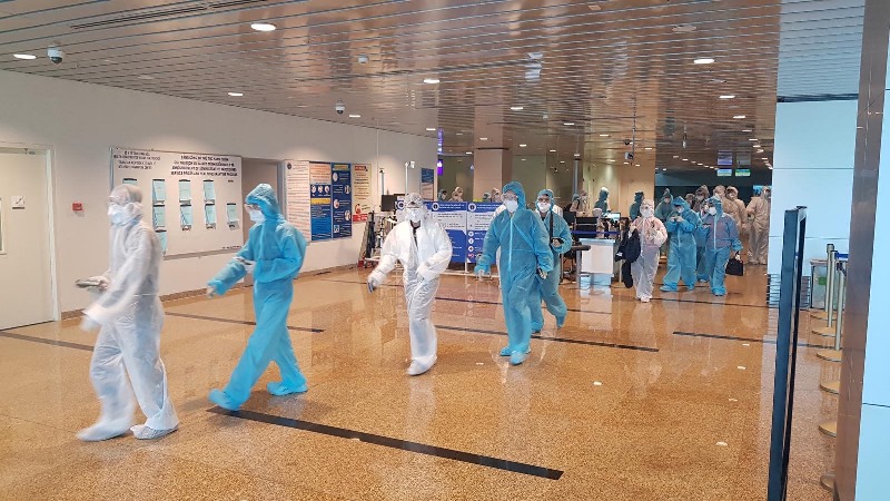 Nhà ga Quốc tế Cam Ranh Nhà ga Quốc tế Cam Ranh được chứng nhận sân bay an toàn y tế