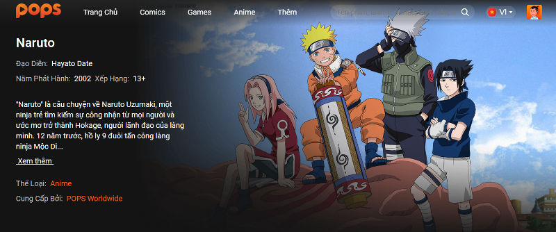 ứng dụng POPS 6 Đại chiến Titan mùa 4 và 720 tập Naruto khiến fan mê mệt ngay từ những tập đầu tiên trên ứng dụng POPS