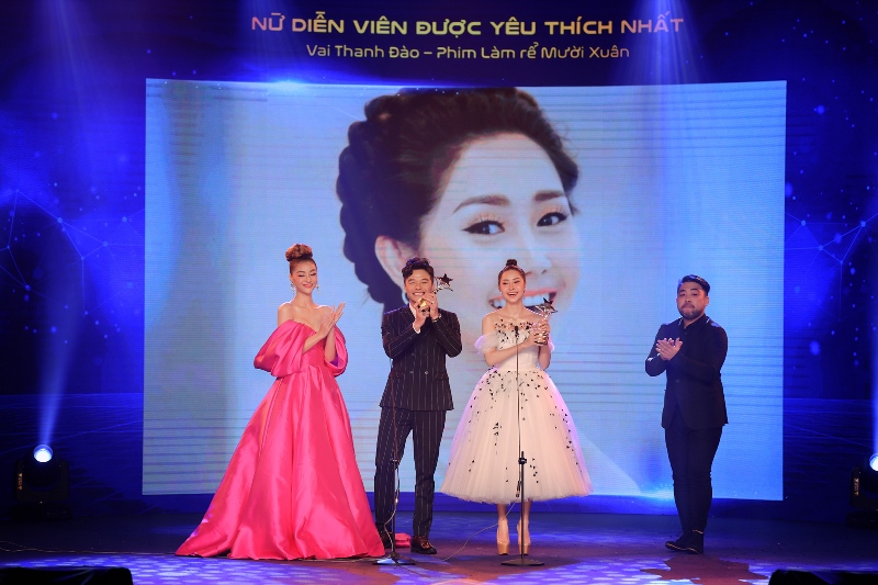 NGHI4136 Lan Ngọc, Chi Pu, Khả Như, Diễm My 9x... được vinh danh tại giải thưởng Ngôi Sao Xanh 2020