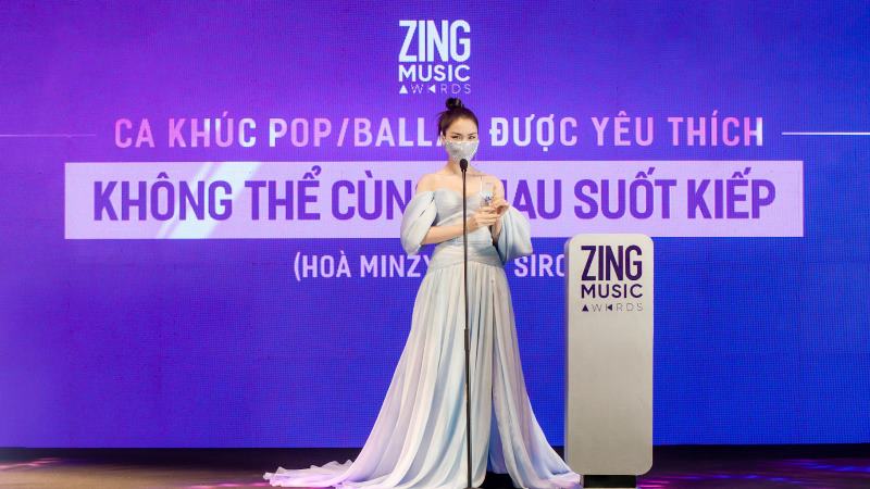 Zing Music Awards 4 ERIK là Nghệ sĩ của năm, Jack và Pháo thắng lớn ở Zing Music Awards 2020