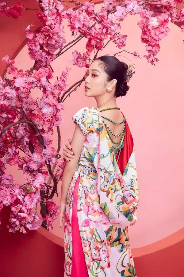 Lam Thu Hong Tet0 Top 5 Người đẹp Biển Lâm Thu Hồng khoe dáng ngọt ngào trong bộ ảnh mừng Tết