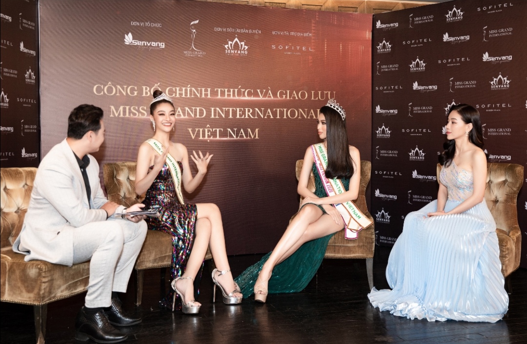 Screenshot 20210224 105235 Á Hậu Ngọc Thảo họp báo qua livestream công bố đại diện Việt Nam tham dự Miss Grand International 2020