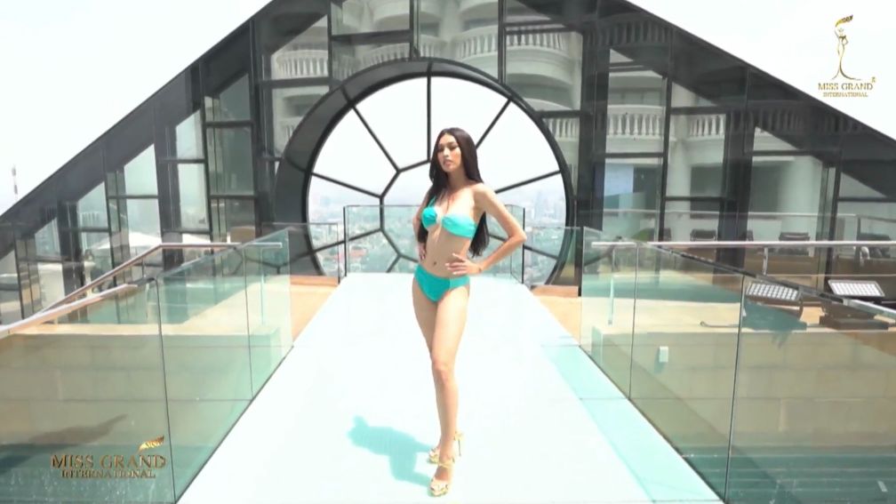 A HAU NGOC THAO 2 Á hậu Ngọc Thảo trình diễn bikini đầy nóng bỏng tại Miss Grand International 2020