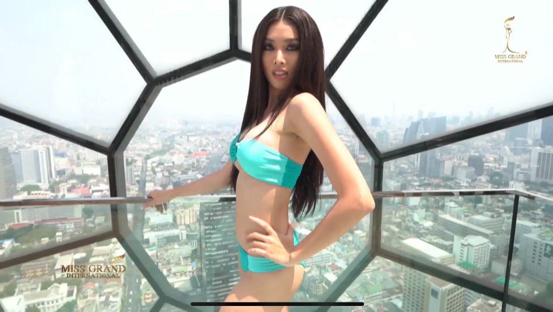 A HAU NGOC THAO 4 Á hậu Ngọc Thảo trình diễn bikini đầy nóng bỏng tại Miss Grand International 2020
